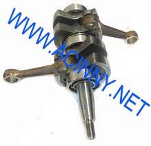 6b4-11400-00 Crankshaft Assy for 2 Stroke 9.9HP 15HP YAMAHA Outboard for Parsun T15D